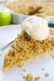 easy apple crumble pie with oats dutch