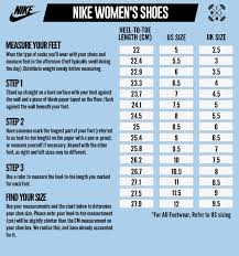 Nike Tops Size Chart Toffee Art