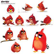 Some drawings to show how I transformed the Angry Birds from the mobile  game design to the characters that we… | Angry birds characters, Angry birds,  Cartoon birds