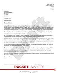 misconduct disciplinary appeal letter