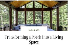 How To Convert A Porch Into A Living