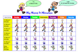 Exercise Time Kids Be Active 60 Minutes Physical Activity
