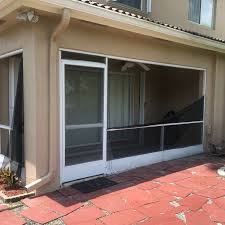 screen patio repair in palm beach florida