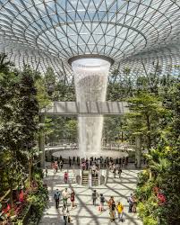 Where the world meets singapore and singapore meets the world. Jewel Changi Airport Singapore Moshe Safdie Arquitectura Viva