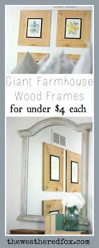 wood frames make your own for 4 the