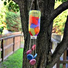 Tea Bottle Wind Chime Fun Family Crafts
