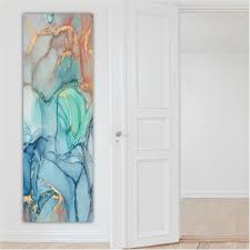 Large Vertical Wall Art Abstract Canvas