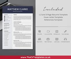 A cv, short form of curriculum vitae, is similar to a resume. Professional Cv Template For Ms Word Modern Resume Template Curriculum Vitae Simple Cv Format 1 Page 2 Page 3 Page Resume Editable Resume For Job Application Instant Download Thecvtemplates Co Uk