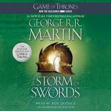 a storm of swords audiobook by george r
