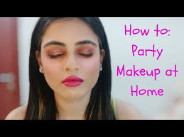 how to do step by step party makeup at