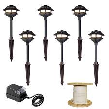 This Led 6 Light Pagoda Kit Has Been Put Together So You Can Easily Do It Yourself And Create A Quality Landscape Lighting Scene Shop Aqlighting Now