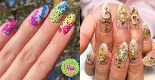 From bright and bold patterns to chic and minimalistic shades, these nail art ideas will bring fashion to your. 23 Almond Nail Designs And How To Shape Them Let S Eat Cake