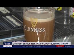 guinness blonde beer is leaving