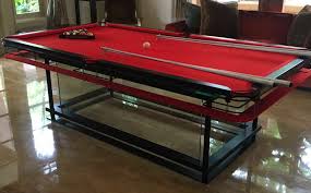 g7 mode luxury glass pool table