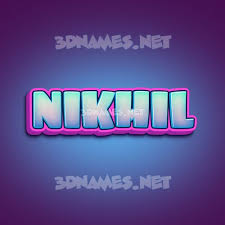 50 3d names for nikhil