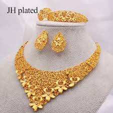 dubai gold jewelry sets african bridal