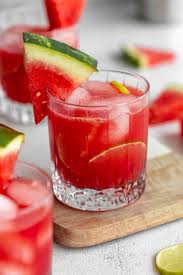 fresh watermelon vodka tail eat