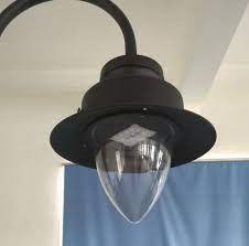 led post light bulb lantern pole lamp