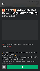 Yes, there're ways to get free pets, read on to find how. Warning This Game Is A Copy And Scam Of Adopt Me It Asks For Your Password And Kicks You Afterwards It Also Has Many Dislikes Too Adoptmetrading