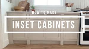how to make inset cabinets diy custom