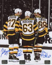 Hockeyplayer for boston bruins dp88. High Quaity Patrice Bergeron Brad Marchand David Pastrnak Signed Autographed 2019 Winter Classic Spotlight 16x20 At Sports Collectibles Store Classic Fashion Www Training Rmutt Ac Th
