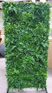 Artificial Flower Green Wall Stand With