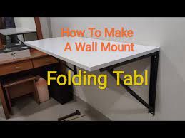 Wall Mounted Folding Desk Diy Table