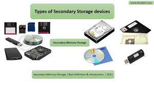 secondary memory storage best