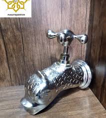 Fish Head Decor Wall Mount Faucet With