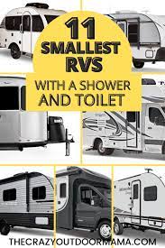Small Rvs With A Shower And Toilet