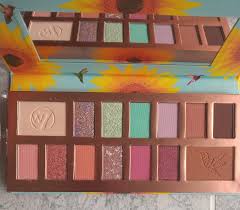w7 sweet nectar review a palette full