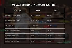 30 day muscle building workout plan