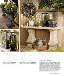 stone console table for outdoor patio