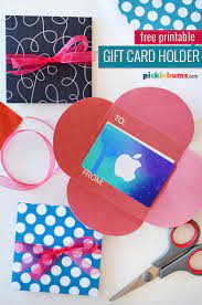 free printable gift card holders