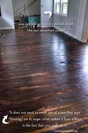 For our new kitchen we're installing wood flooring to match the rest of the house. Inexpensive Wood Floor That Looks Like A Million Dollars Do It Yourself