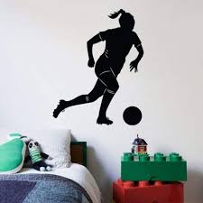 Soccer Sport Ball Goal Kick Vinyl Wall