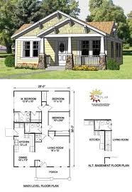 Small Craftsman Cottage Plan 94371 At