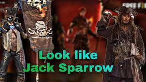 The reason for garena free fire's increasing popularity is it's compatibility with low end devices just as. Free Fire Gameplay Wearing Pirates Bundle Look A Like Captain Jack Sparrow Youtube