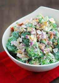 Keto Diet Broccoli Salad gambar png