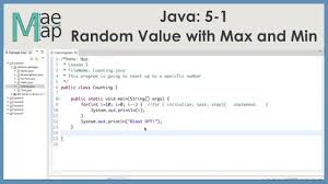 java 5 1 random value with maximum and
