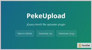4 best jquery file upload plugins