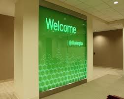 Custom Etched Printed Glass Signs