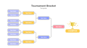 tournament bracket template slidebazaar