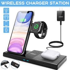 elegiant 3 in 1 wireless charger fast
