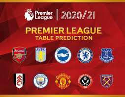 english premier league table prediction