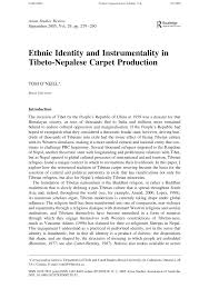 pdf ethnic identity and instrumentality in tibeto ese carpet pdf ethnic identity and instrumentality in tibeto ese carpet production