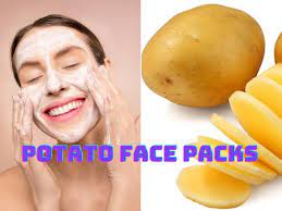5 potato face packs for skin brightening