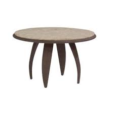 Bali 48 Round Dining Table With Stone