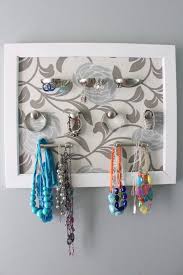 Wall Mounted Diy Jewelry Organizer