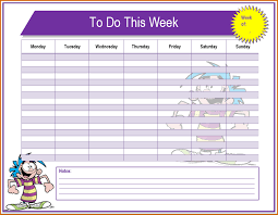 Microsoft Template To Do List 6 To Do List Template Word